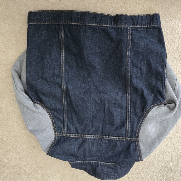 RSQ 2fer Hooded Denim Jacket – Size XL (NWT) - Picture 7 of 7